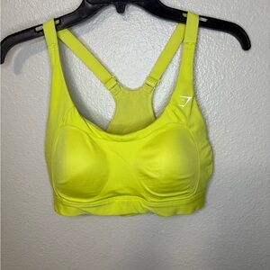 Gymshark Neon Yellow Sports Bra size M